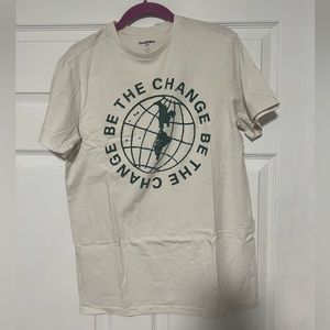 Men's Size Medium 'Be The Change' Short Seeve Graphic T-Shirt - Goodfellow & Co™